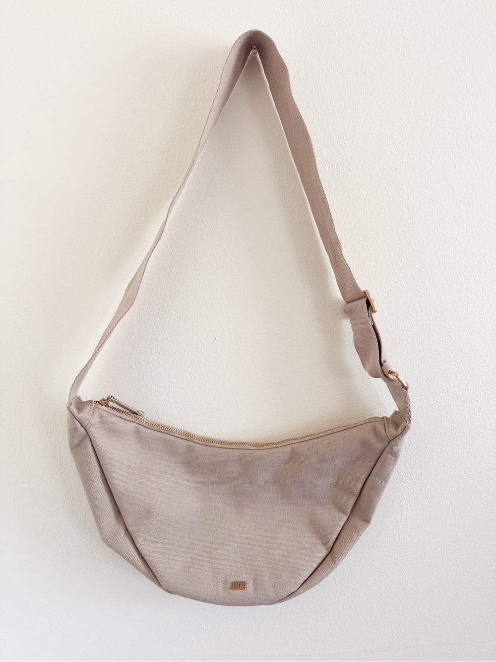 July Neutral Beige Crossbody Sling Bag